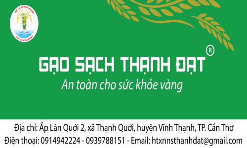Nông dân Vĩnh Thạnh tham gia vào thị trường Gạo sạch
